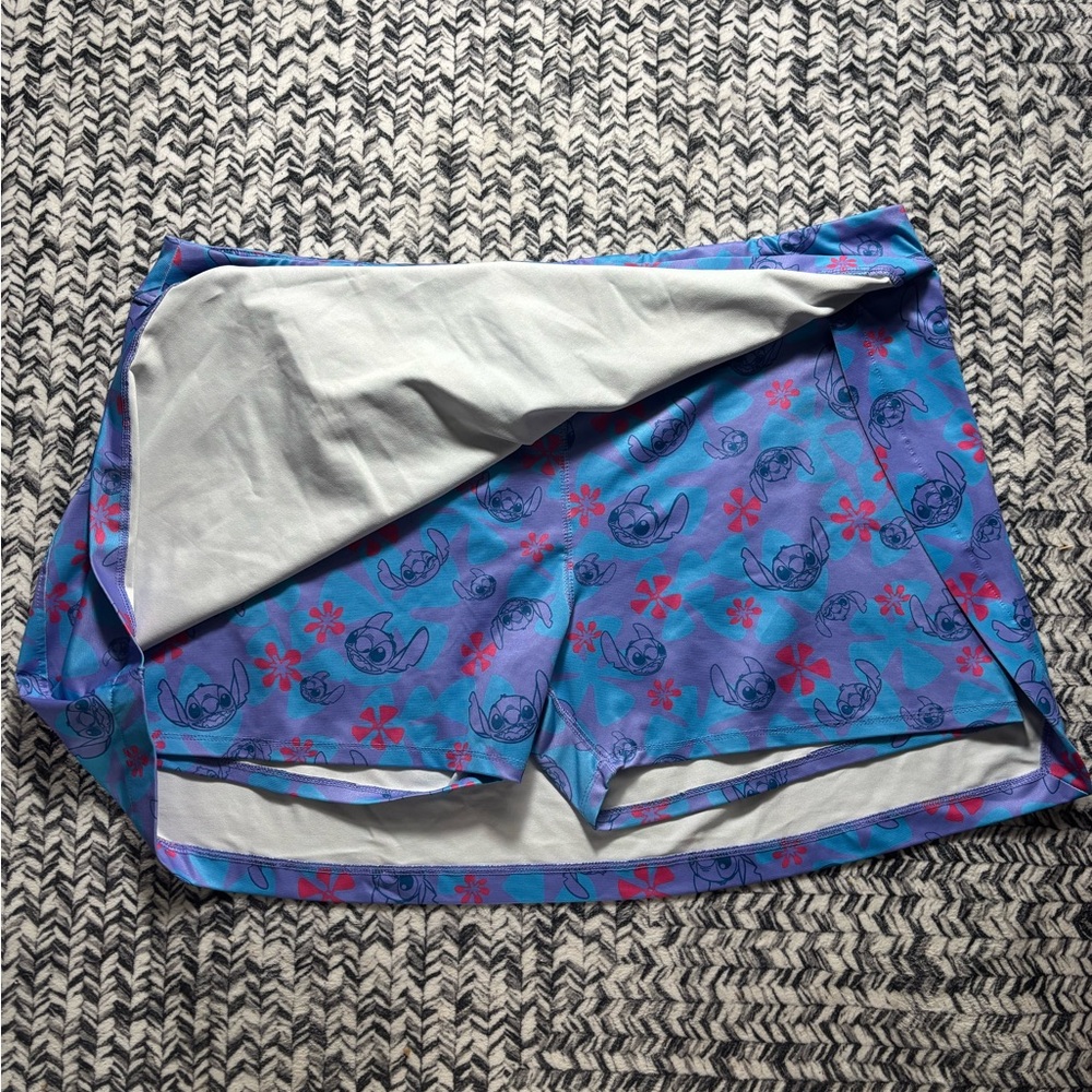 Like New Official Disney Lilo and Stitch Floral Plus Sized Swim Skort Size 2X - Picture 3 of 9